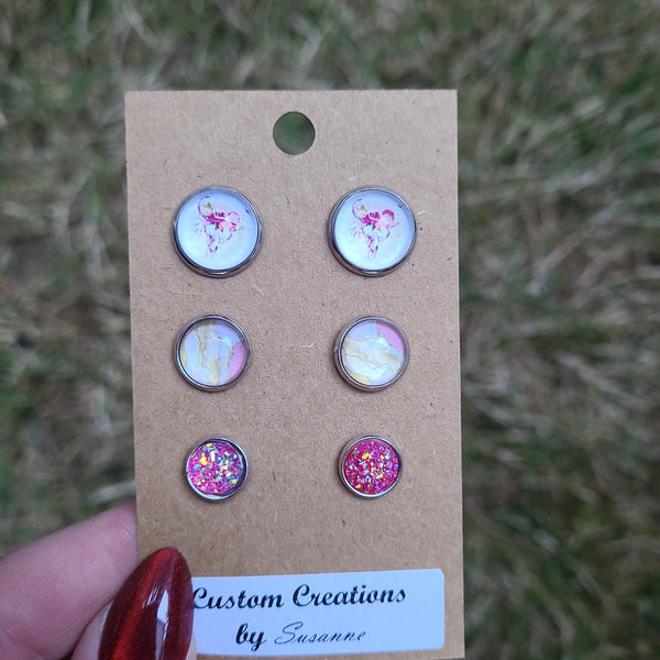 Skull Earring Set