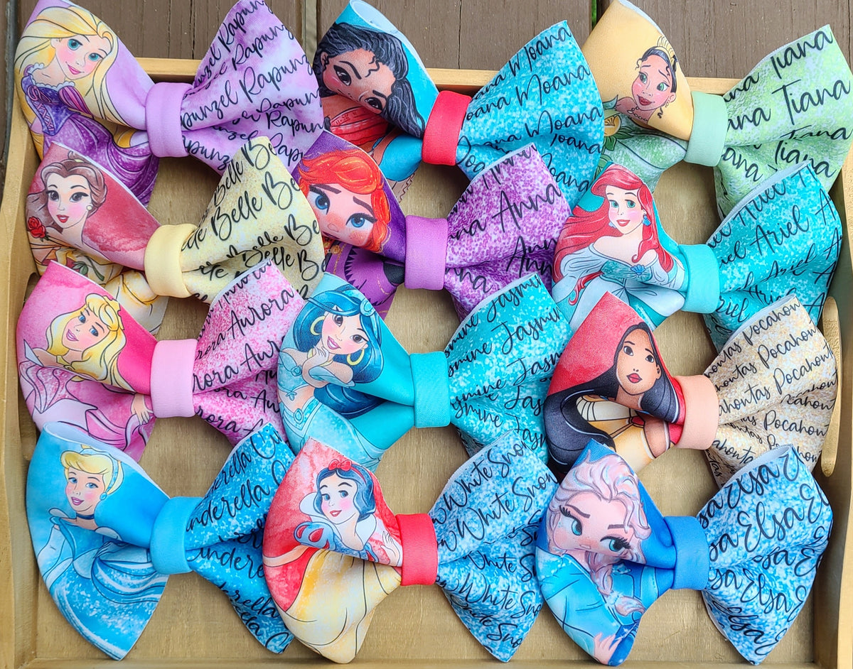 Princess Puff Bows – Custom Creations by Susanne