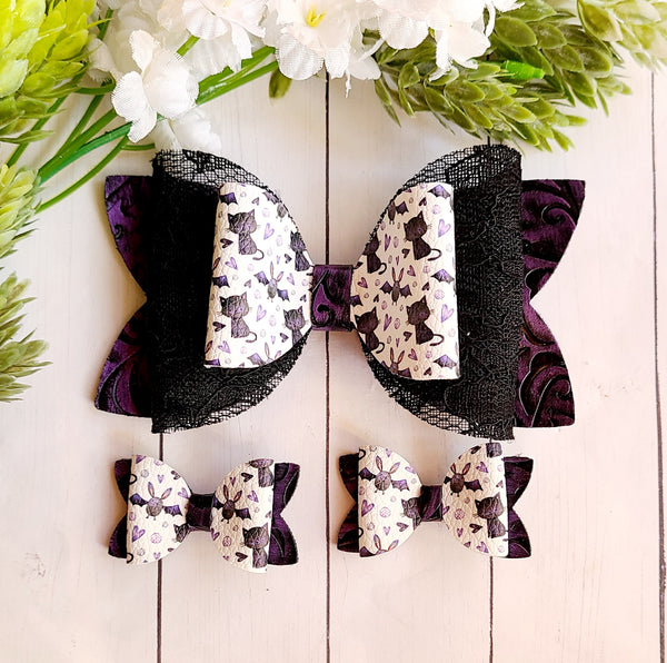 Bat & Cat Bow