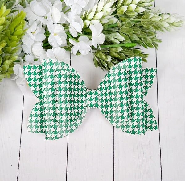 Green Houndstooth