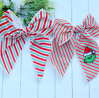 Christmas Linen Bows