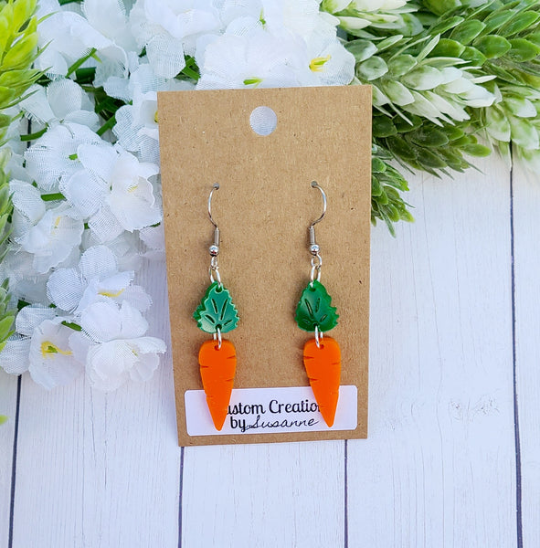 Carrot Earrings