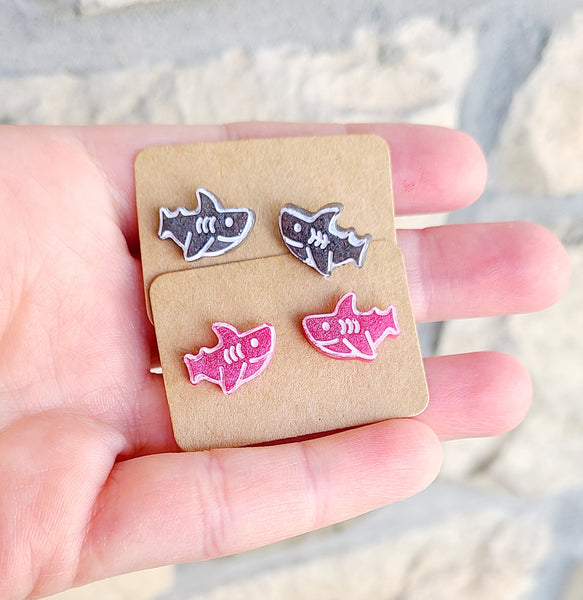 Shark Earrings