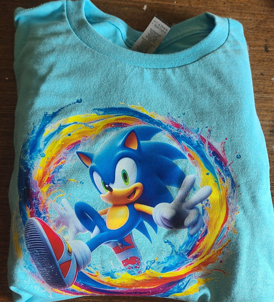 Sonic Light Blue Tshirt