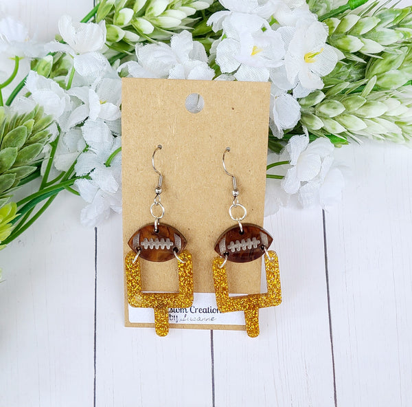 Field Goal Earrings