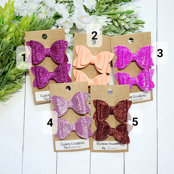 Fine Glitter Piggies