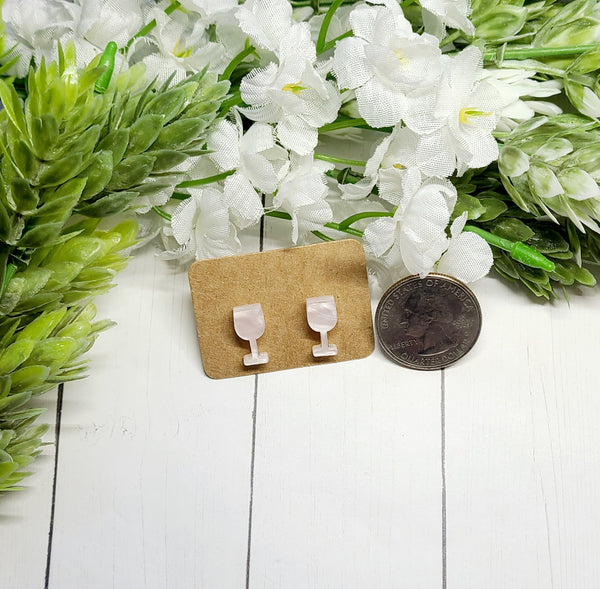 Rose Wine Studs