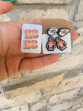 KC Stud Earrings