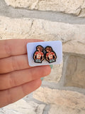 KC Stud Earrings