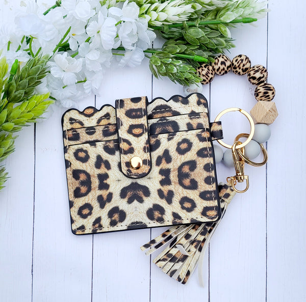 Cheetah Wristlet & Wallet