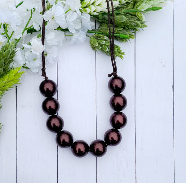 Brown Necklace