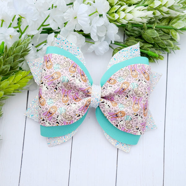 Ice Sisters Pinch Bow