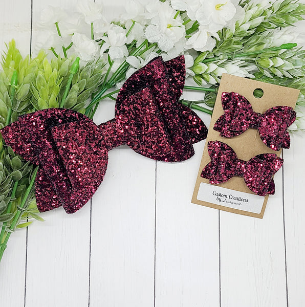 Merlot Bows