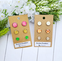 3 Earring Sets