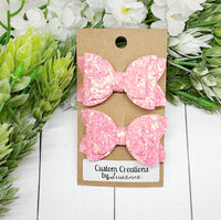 Carnation Pigtail Set