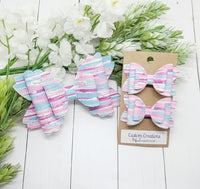 Pink & Blue Bows