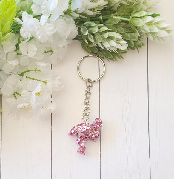 Flamingo Keychain