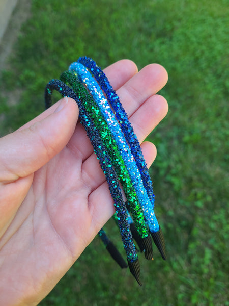 Blue & Green Headbands