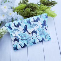 Shark Week -- Card Purse