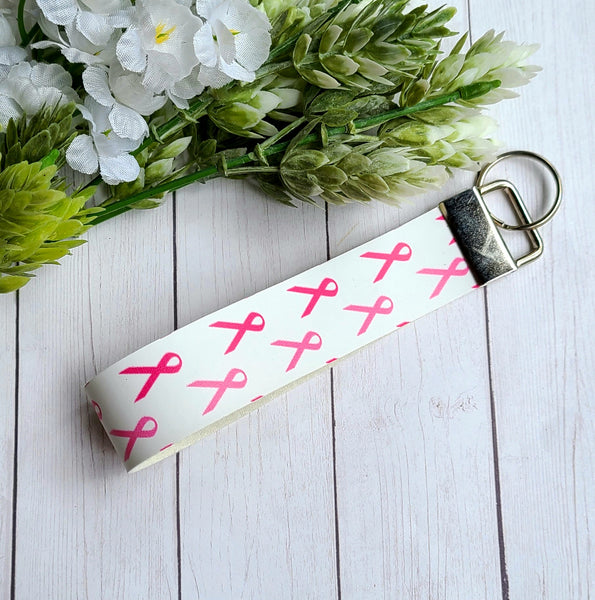 Breast Cancer Awareness Wristlet