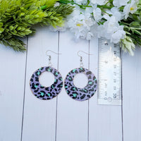 Purple Leopard Circles