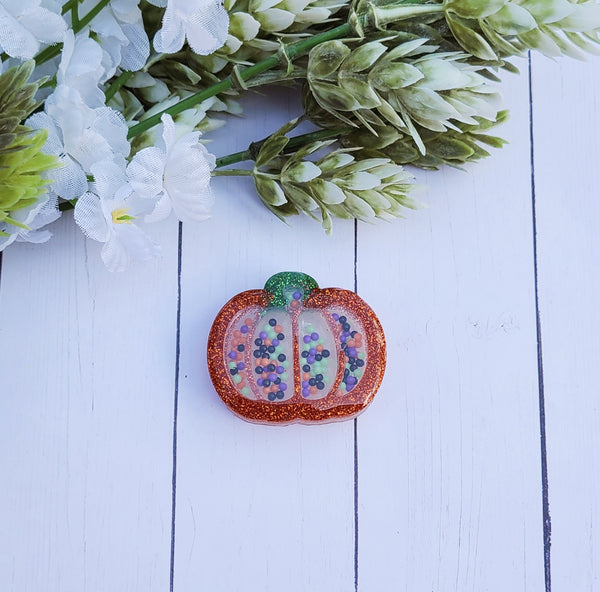 Pumpkin Shaker Badge Reel