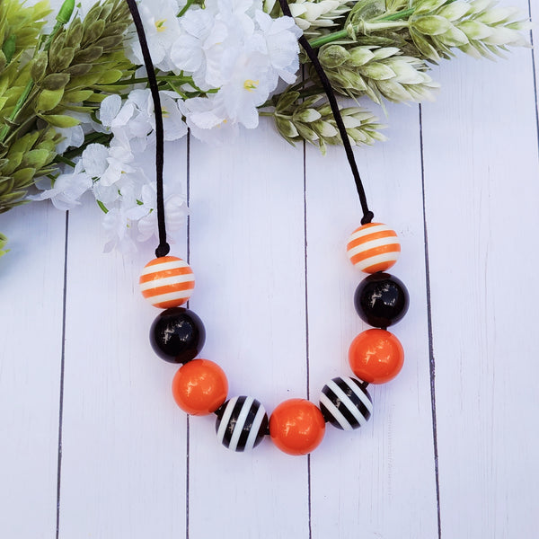 Halloween Stripe Necklace