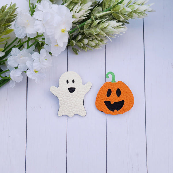 Ghost & Pumpkin Clip Set