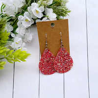 Candy Apple Red Earrings