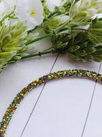 Green Iridescent Headband