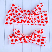Mommy & Me Heart Head Wrap