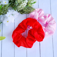 Blinking Valentine Scrunchies