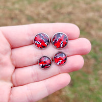 Cow Brushstroke Earrings