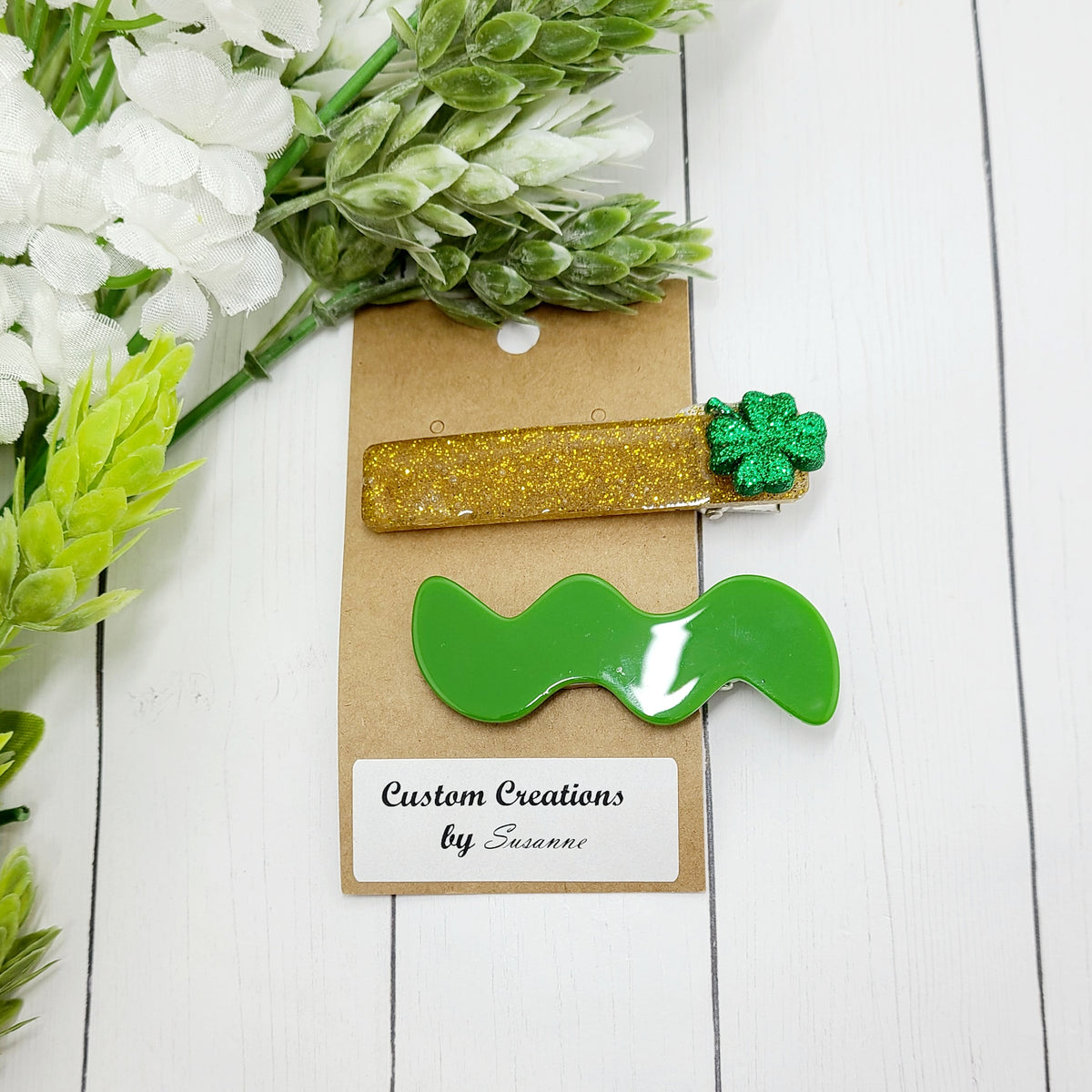 Clover Clip Set – Custom Creations by Susanne