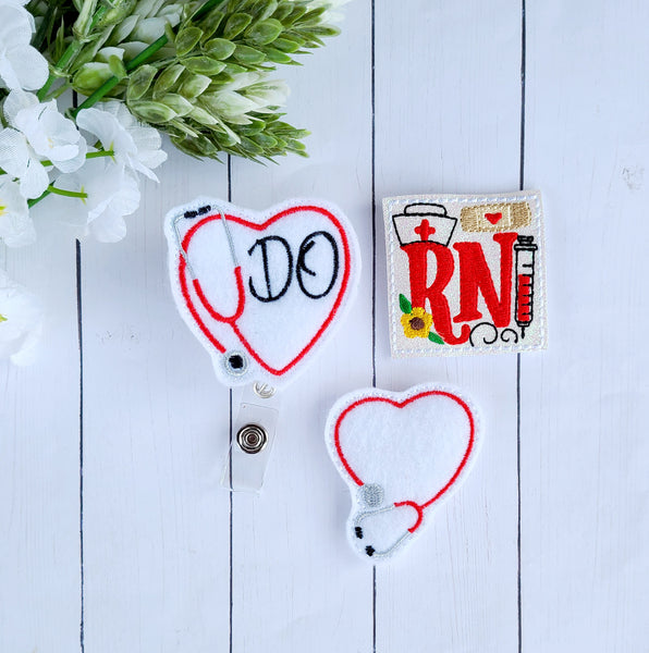 Valentine Nurse Badge Reels