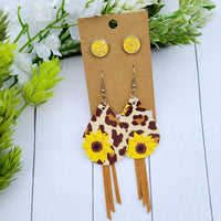 Sunflower Earring Set