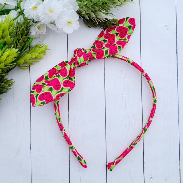 Watermelon Heart Headband