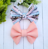 Pink Fabric Bows