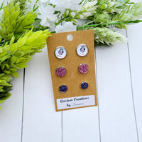 Mom Life Earring Set