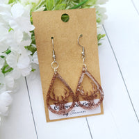 Deer Resin Earrings