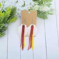 Arrowhead Fringe Earrings