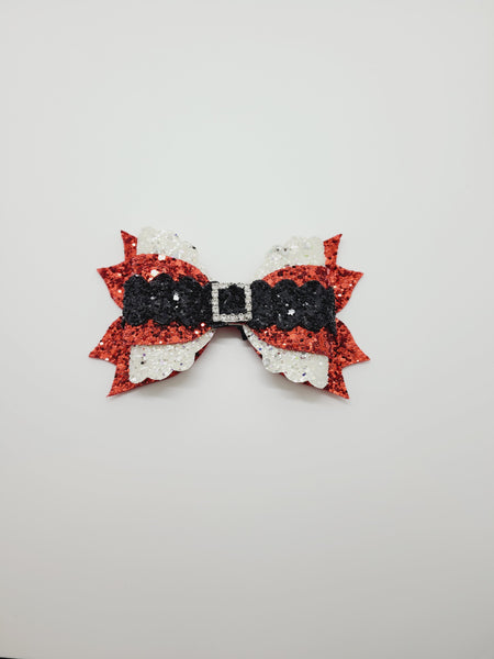 Santa Belt Bow