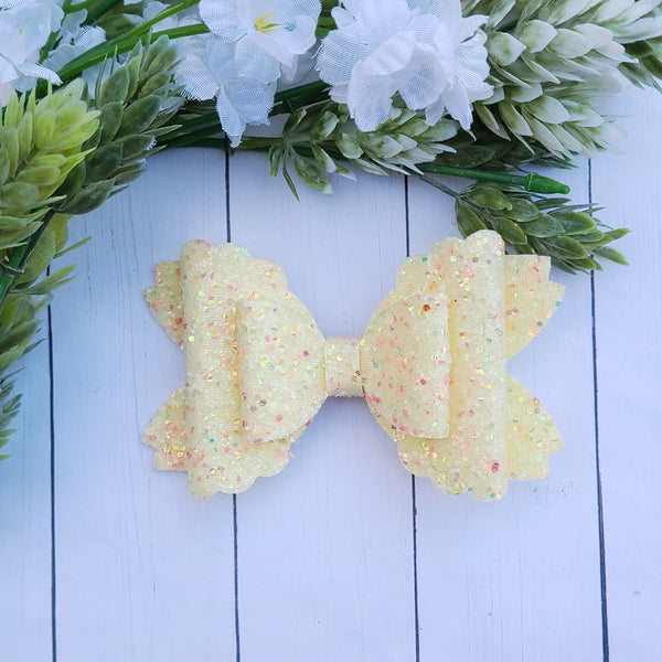 Yellow Confetti Scallop