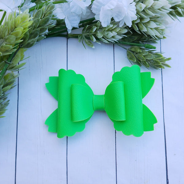 Lime Green Scallop