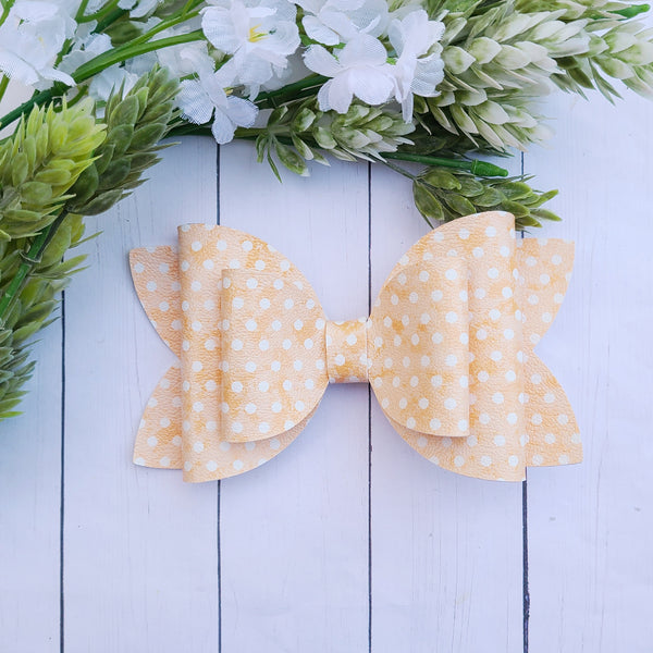 Pale Orange Dots