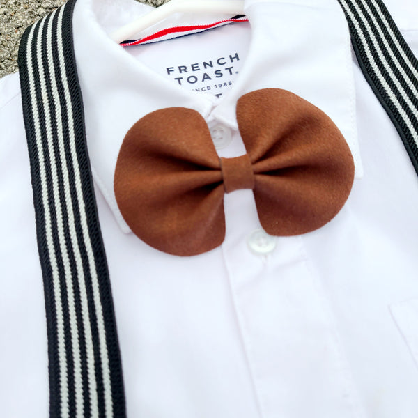 Brown Bow Tie