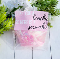 Scrunchie Valentine Cards