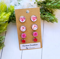 Valentine Heart & Gnome Set of 4