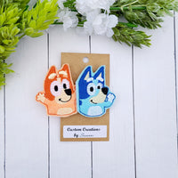 Blue Dog Bows