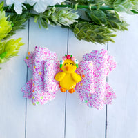 Pink Chick Bow